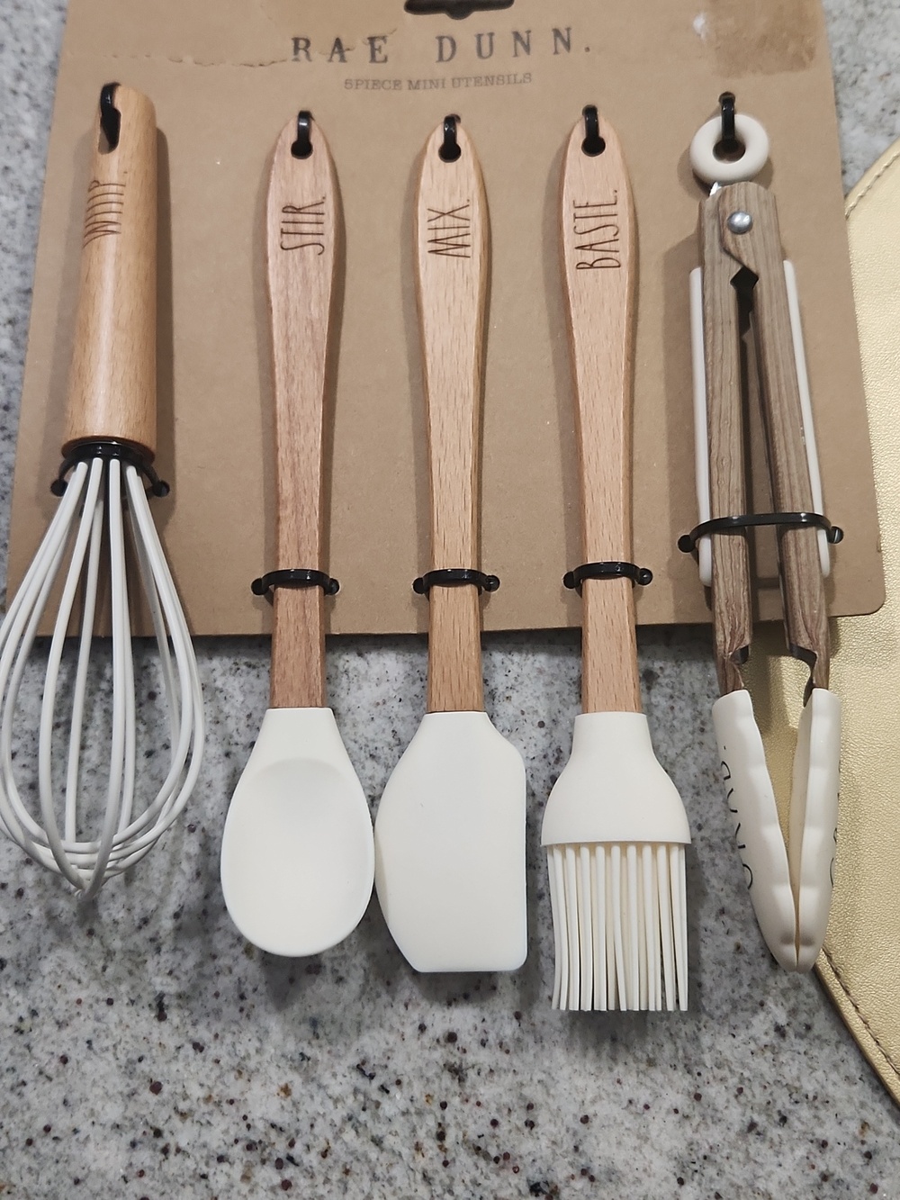Rae Dunn 5 Piece Mini Utensils - Picture 2 of 2